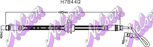 KAWE fékcső H7844Q