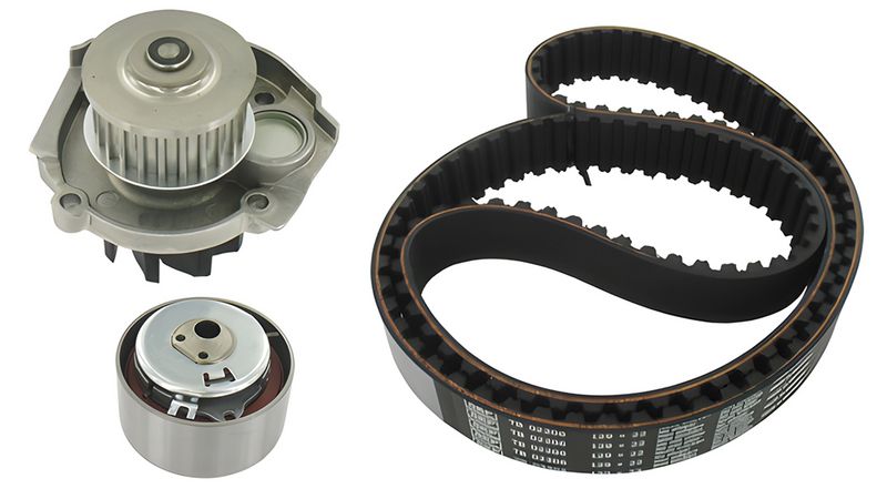 Veepump + hammasrihmakomplekt, SKF VKMC 02206-2