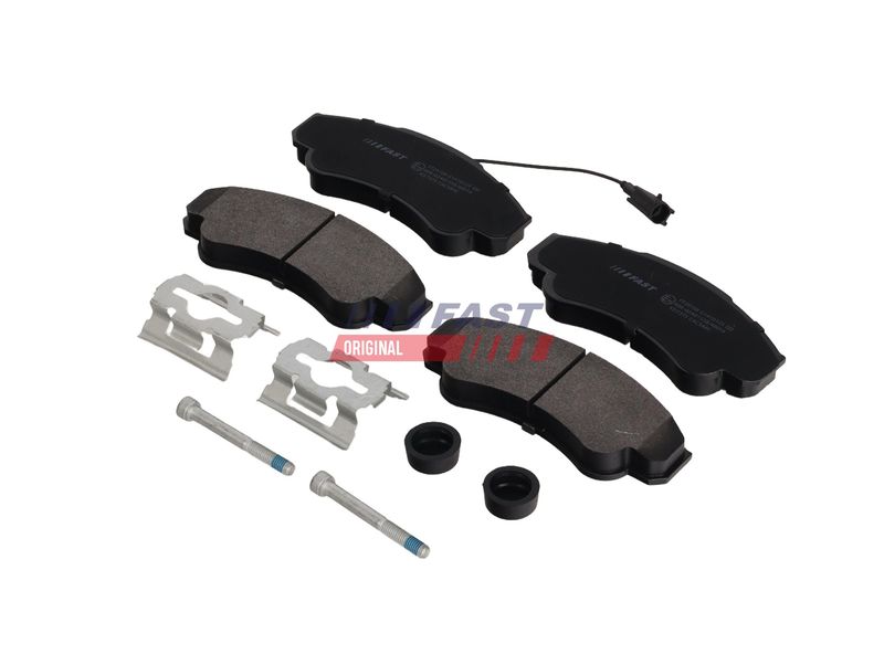 Piduriklotsi komplekt, ketaspidur, FAST FT29108