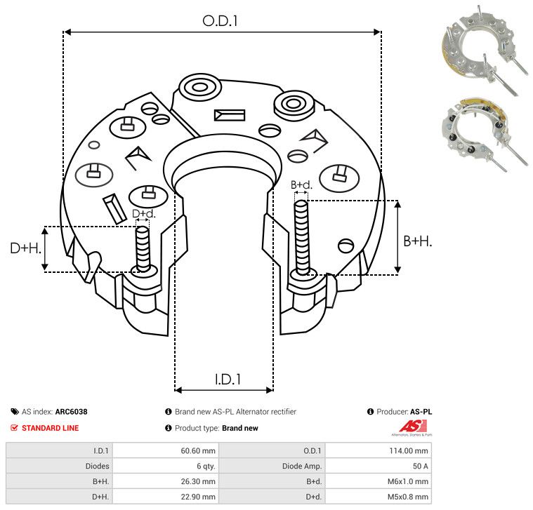 Seadistaja, generaator, AS-PL ARC6038