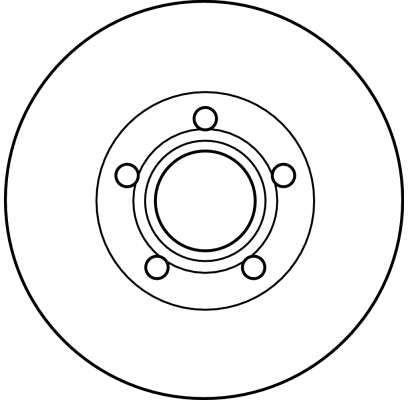 TRW DF4238 Brake Disc