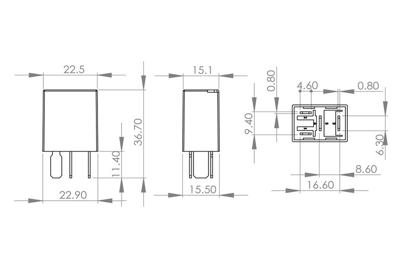 BOSCH 0 986 AH0 328 Relay, main current