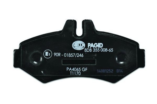 HELLA PAGID 8DB 355 008-651 Brake Pad Set, disc brake