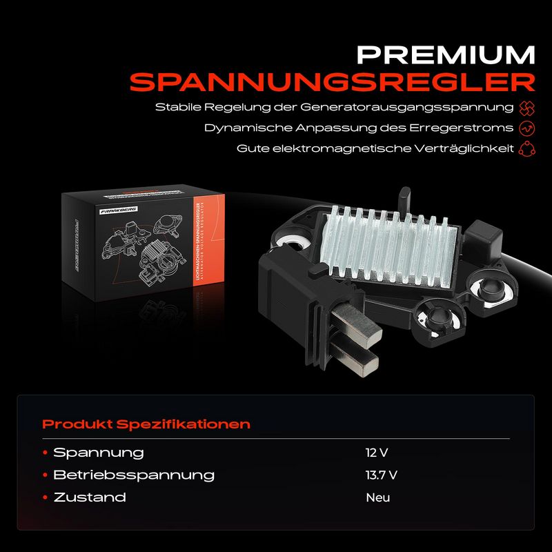 Frankberg 5481FB0053457 Alternator Regulator