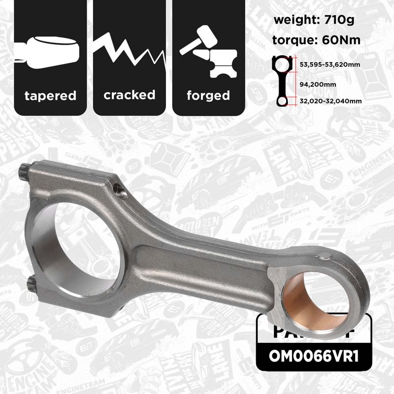 Product Image - Plunjerset - OM0066VR1 - ET ENGINETEAM