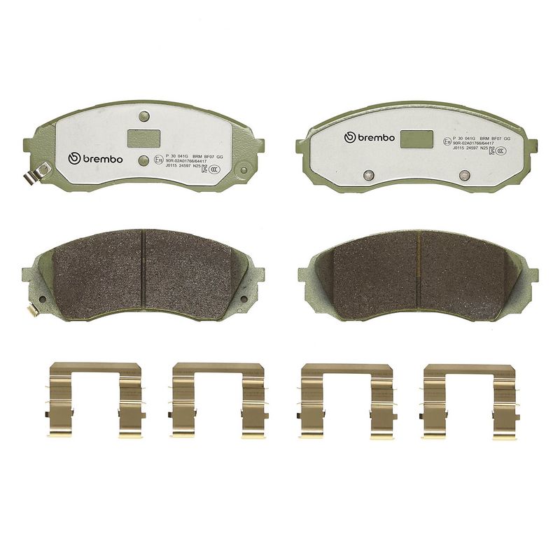 BREMBO P30041G Brake Pad Set, disc brake