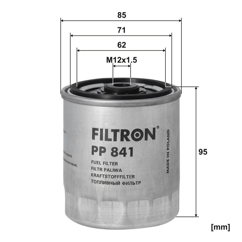 Kütusefilter, FILTRON PP 841