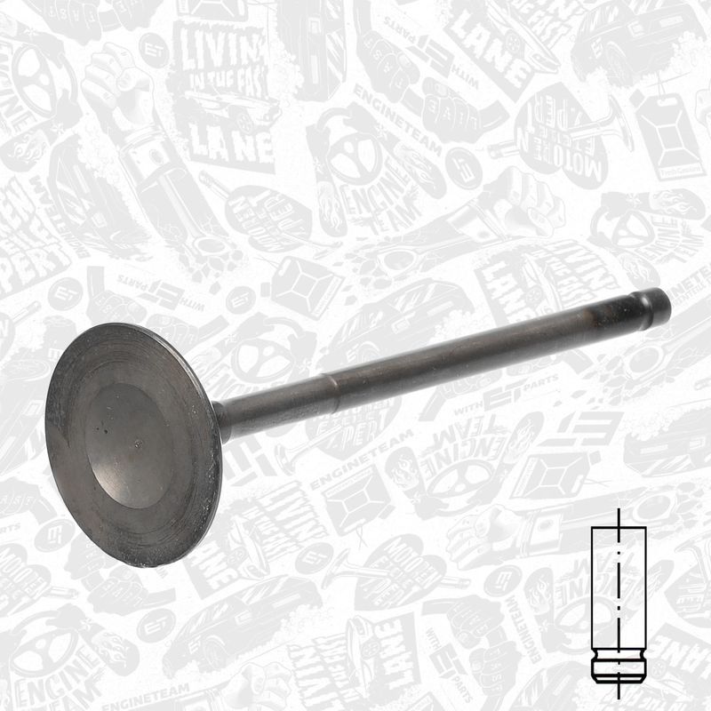 Product Image - Inlaatklep - VI0144 - ET ENGINETEAM
