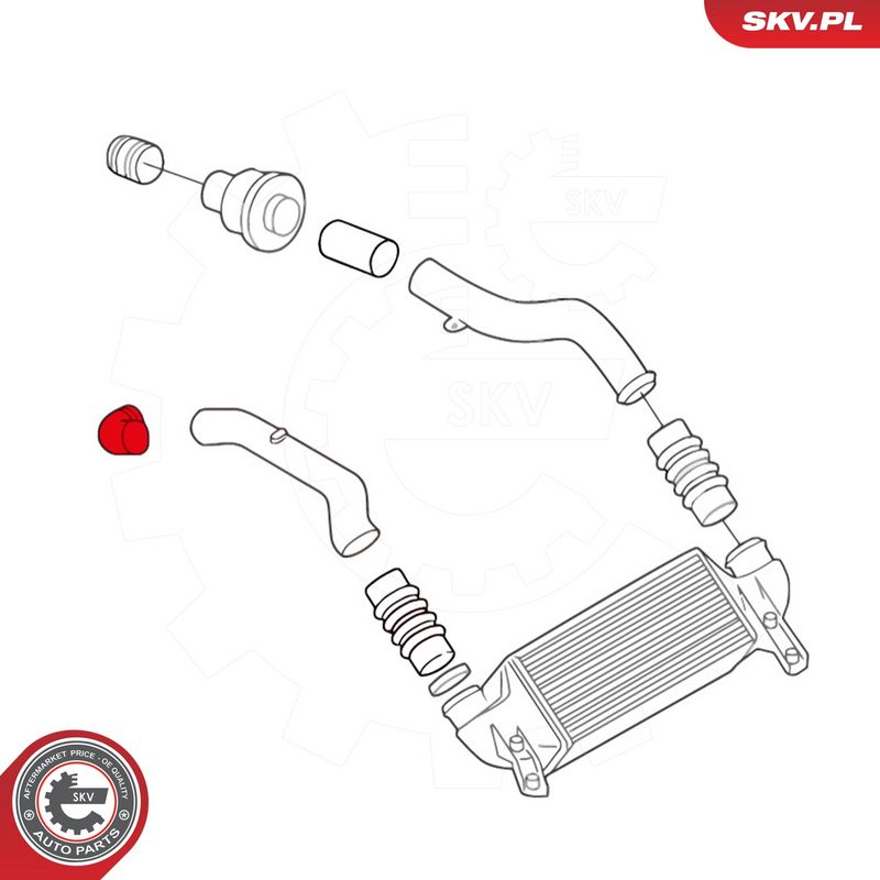 Laadimisõhu voolik, ESEN SKV 43SKV058