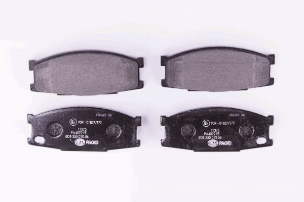 HELLA PAGID 8DB 355 010-561 Brake Pad Set, disc brake