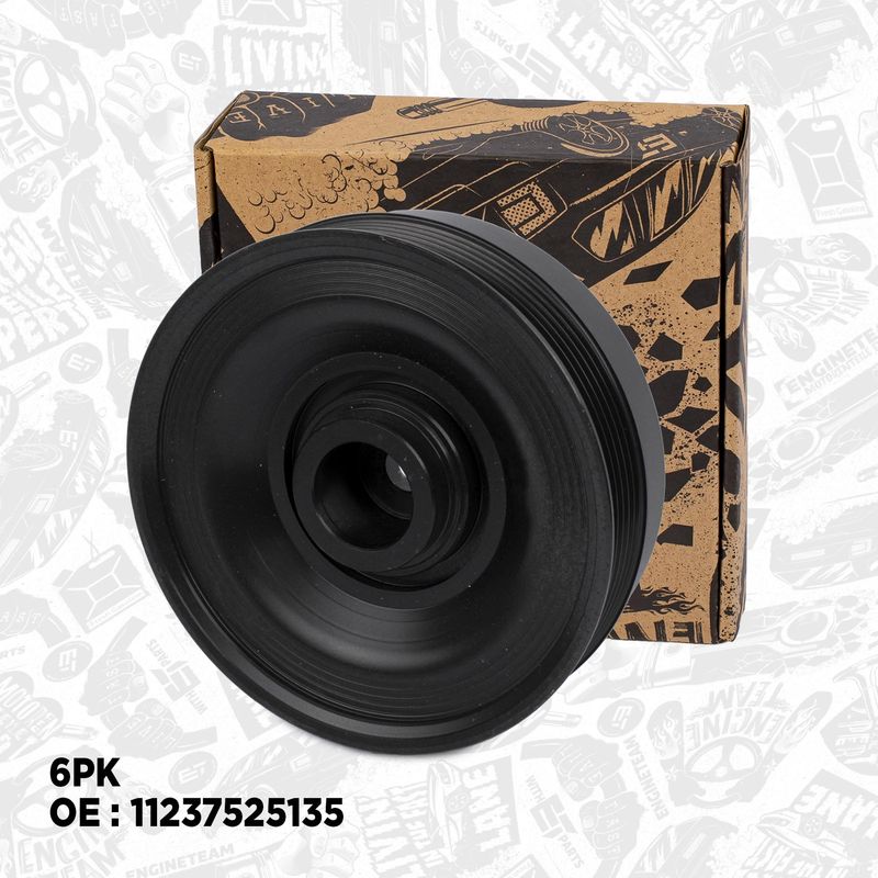 Product Image - Riemschijf, krukas - PC0012 - ET ENGINETEAM