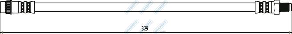 APEC Brake Hose BHO4001