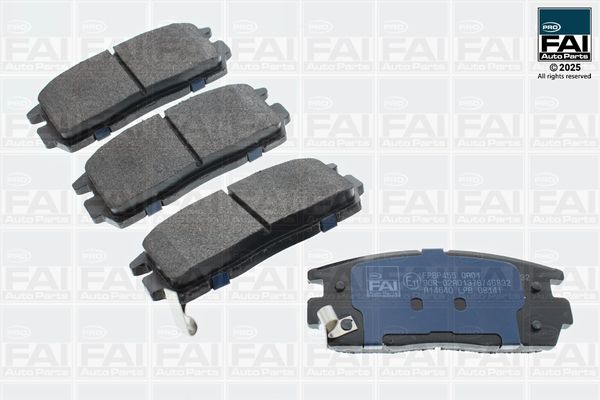 FAI AutoParts Stabdžių trinkelių rinkinys, diskinis stabdys