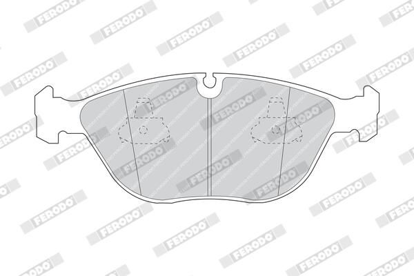 FERODO Plaquettes de frein à disque FDB1001