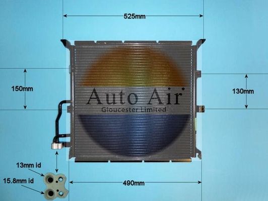 Auto Air Gloucester 16-9688 Condenser, air conditioning