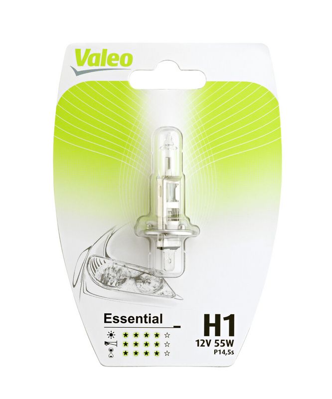 крушка с нагреваема жичка, фар за дълги светлини VALEO