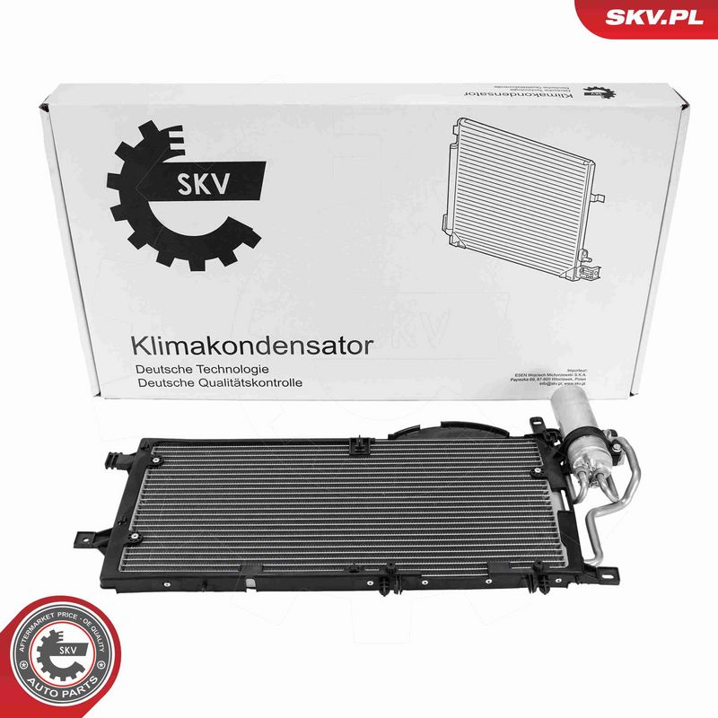 ESEN SKV 86SKV206 Condenser, air conditioning