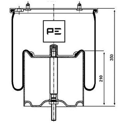Mech, pneumatické odpružení 084.119-72A