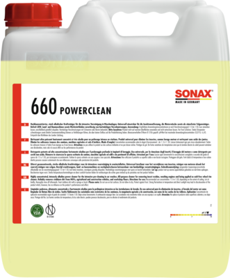 solutie de curatat universala SONAX PowerClean 06606000