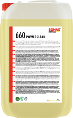 solutie de curatat universala SONAX PowerClean 06607050