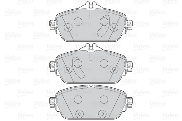 Колодки тормозные (передние) на C-Class, E-Class, GLA-Class, Vaneo