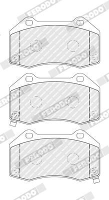 FERODO FDB5382 Brake Pad Set, disc brake