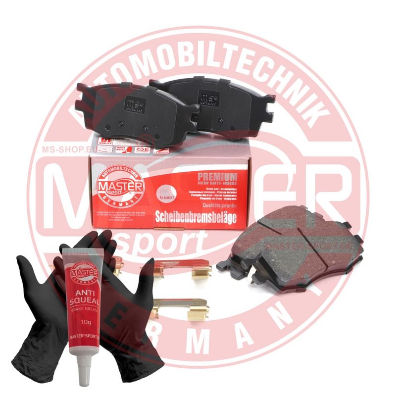 set placute frana,frana disc MASTER SPORT 13046057792N-SET-MS