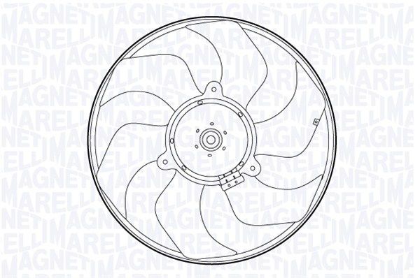 MAGNETI MARELLI ventilátor, motorhűtés 069422562010