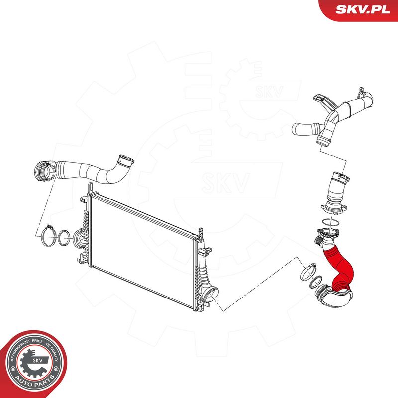 Laadimisõhu voolik, ESEN SKV 43SKV384