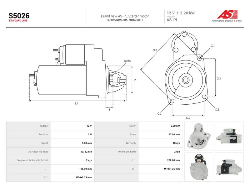 This part match OEM code: 36100-42250