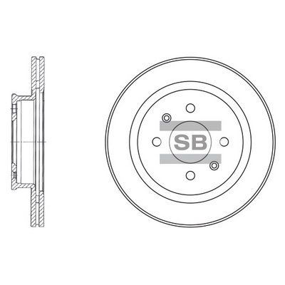 Гальмівний диск, Hi-Q SD1021