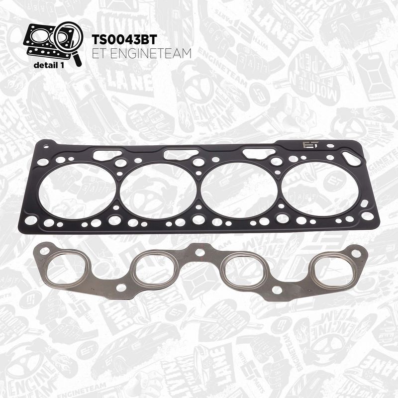 ET ENGINETEAM TS0043BT Gasket Kit, cylinder head
