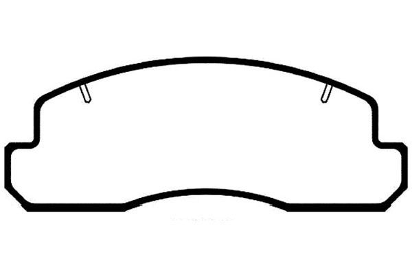 KAVO PARTS fékbetétkészlet, tárcsafék BP-9065