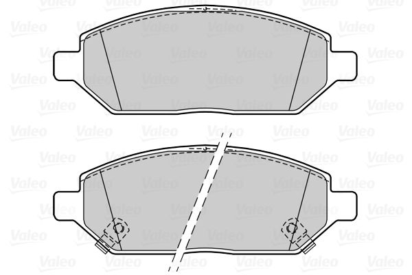 VALEO 601498 Brake Pad Set, disc brake