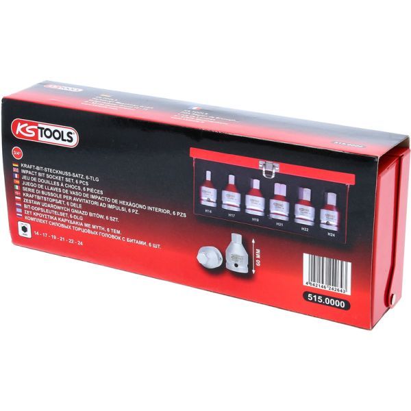 KS TOOLS 515.0000 Power Socket Set