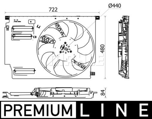 WILMINK GROUP ventilátor, motorhűtés WG2180875