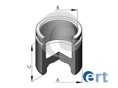 Поршень, гальмівний супорт, Ert 150453-C