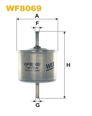 Фільтр палива, Wix Filters WF8069