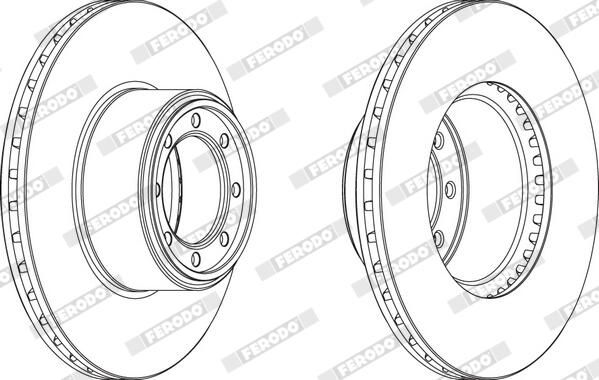 Brzdový kotouč FCR320A