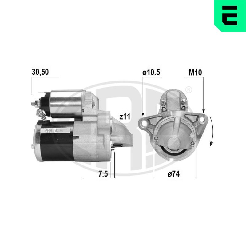 Стартер, Era 221061A