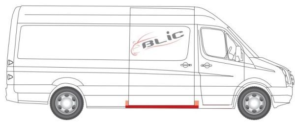 BLIC 6505-06-3548002P Entry plate