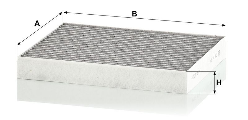 Filter, salongiõhk, MANN-FILTER CUK 24 024