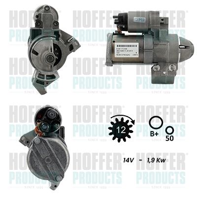 HOFFER önindító H5010952G