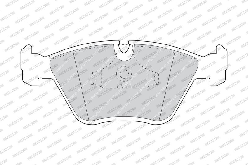 FERODO Plaquettes de frein à disque FDB779