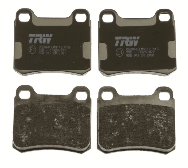 TRW GDB911 Brake Pad Set, disc brake