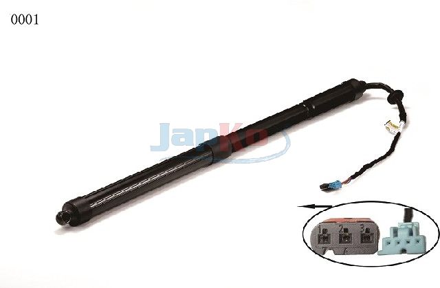 Gaasivedru, pagasi-, veoruum, JAPKO ZJ-0001