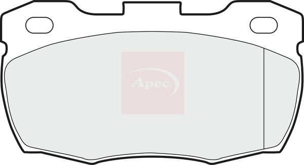 APEC Brake Pad Set, disc brake PAD897