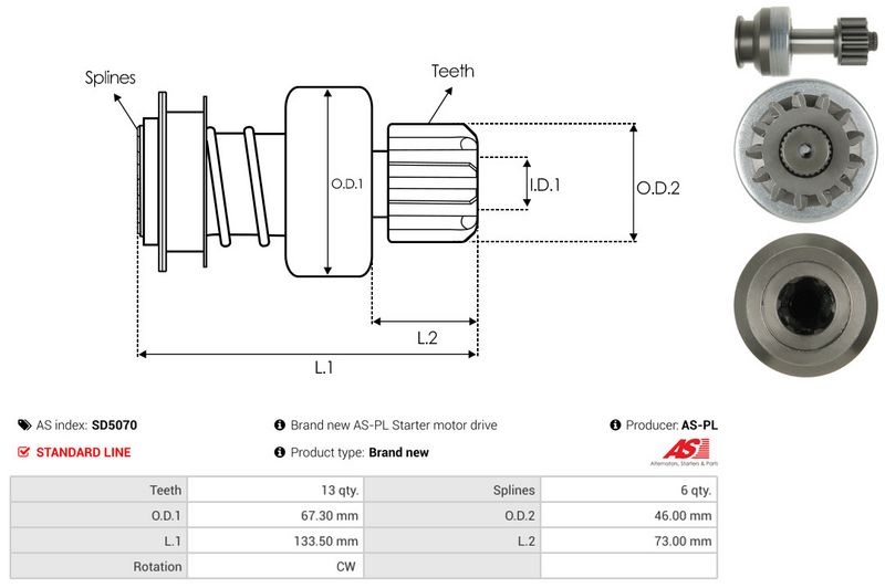 Vabajooks, starter, AS-PL SD5070