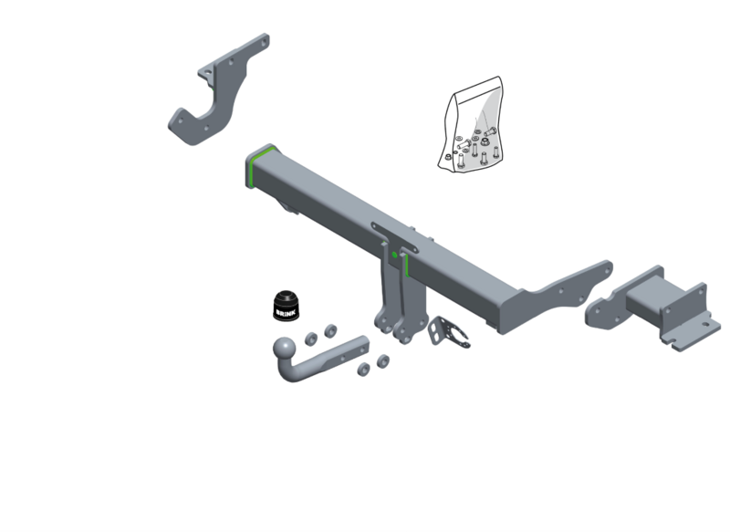 BRINK 665000 Trailer Hitch