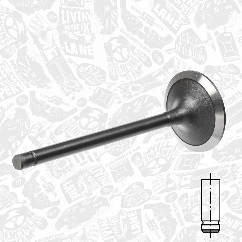Product Image - Inlaatklep - VI0087 - ET ENGINETEAM